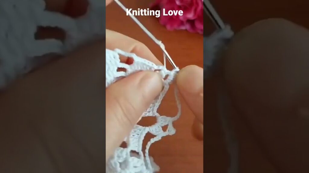 10 min. Do you want to make an Easy Crochet flower pattern? #short #shorts