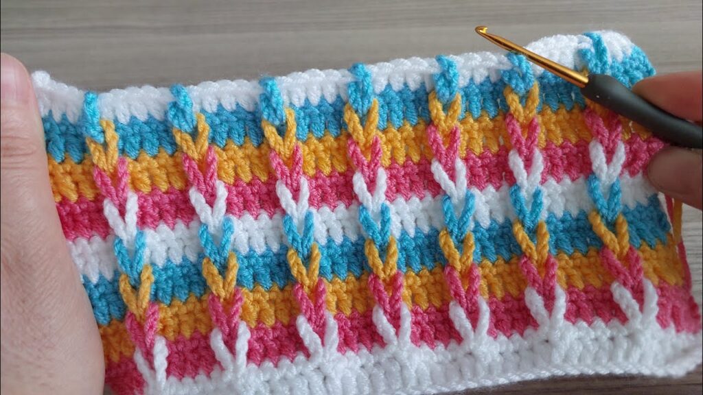 WOW😍Beautiful Easy Crochet Baby Blanket Pattern for Beginners Knitting/Tığ işi bebek battaniye örgü