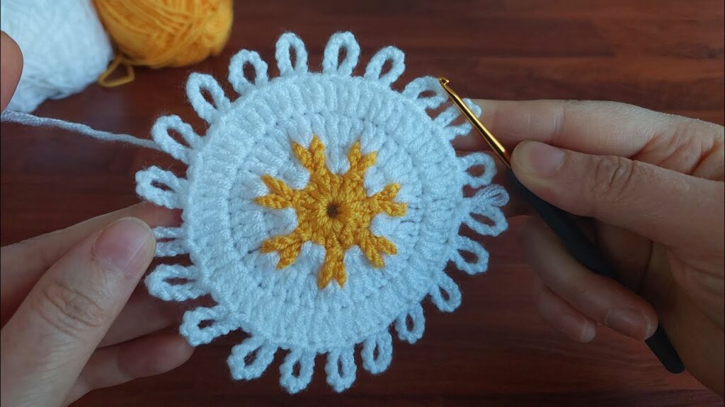 Wow 🥰SUPER EASY VERY useful crochet beautiful motif crochet coaster ✔ supla bardak altlığı yapımı🥰