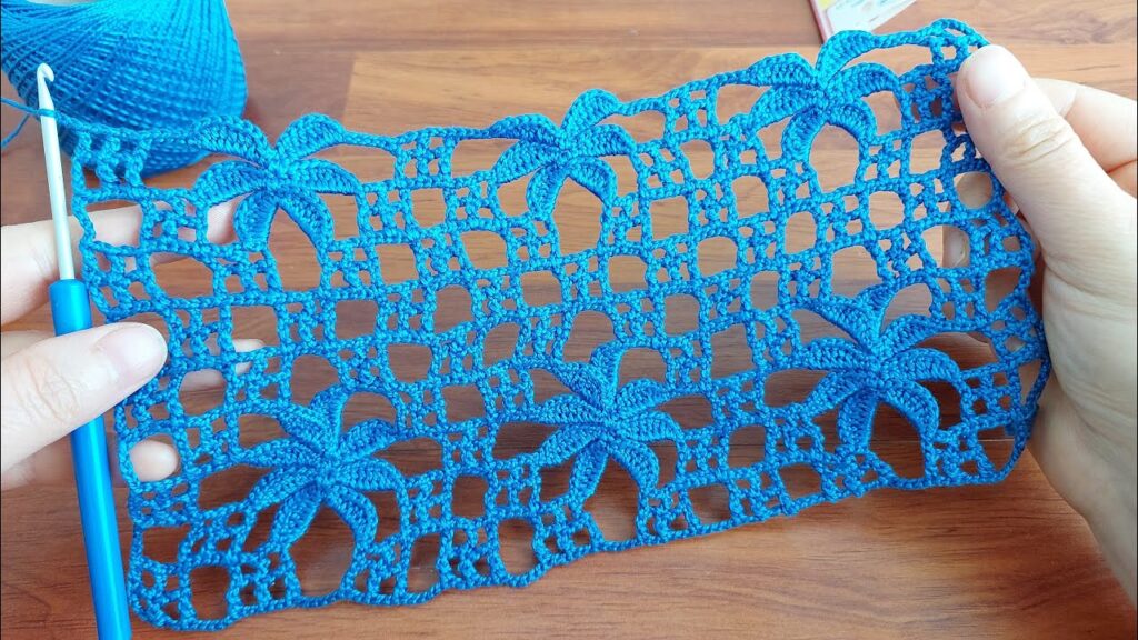 VERY NICE BEAUTIFUL CROCHET FLOWER knitting pattern making, step-by-step explanation for beginners