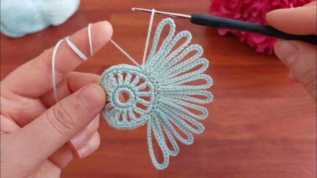 WONDERFUL Very Easy Amazing Crochet Flower lace Design💮crochet online tutorial for beginners