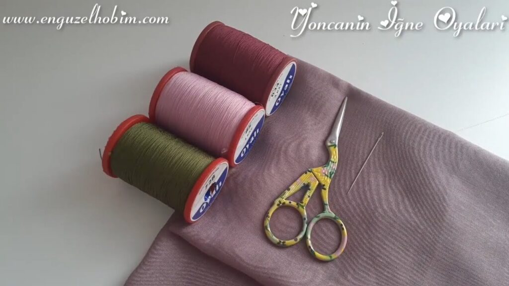 ÖNCEKİ OYAMI KESTİM ✂✂✂ BUNU BAŞLADIM😍ÜTÜ İSTEMEYEN GÖSTERİŞLİ İĞNE OYASI MODELİ YENİ