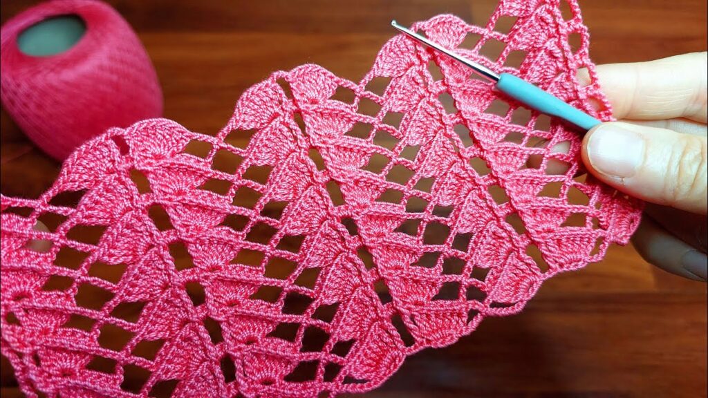 Wow!! SUPER SIMPLE PATTERN! Easy Crochet for Beginners Knitting Lace Göz alıcı Kolay Tığ işi Model