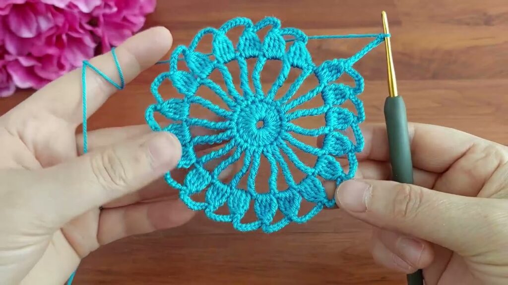 Fantastic 😍 How to Crochet a Beautiful Flower Pattern Lace | Step-by-Step Tutorial for Beginners
