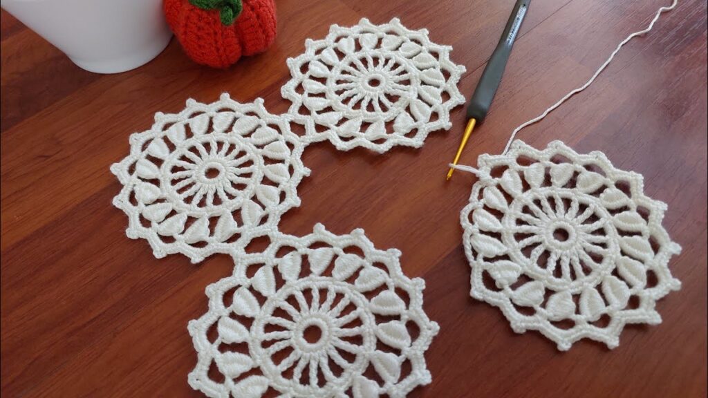 Wow!! Easy Amazing Crochet Flower lace Design💮crochet online tutorial for beginners