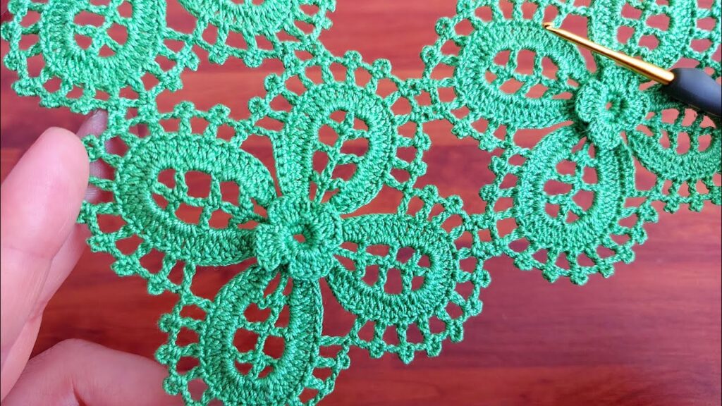 Wonderful Beautiful Flower Crochet lace Model Knitting Online Tutorial for beginners Tığ işi