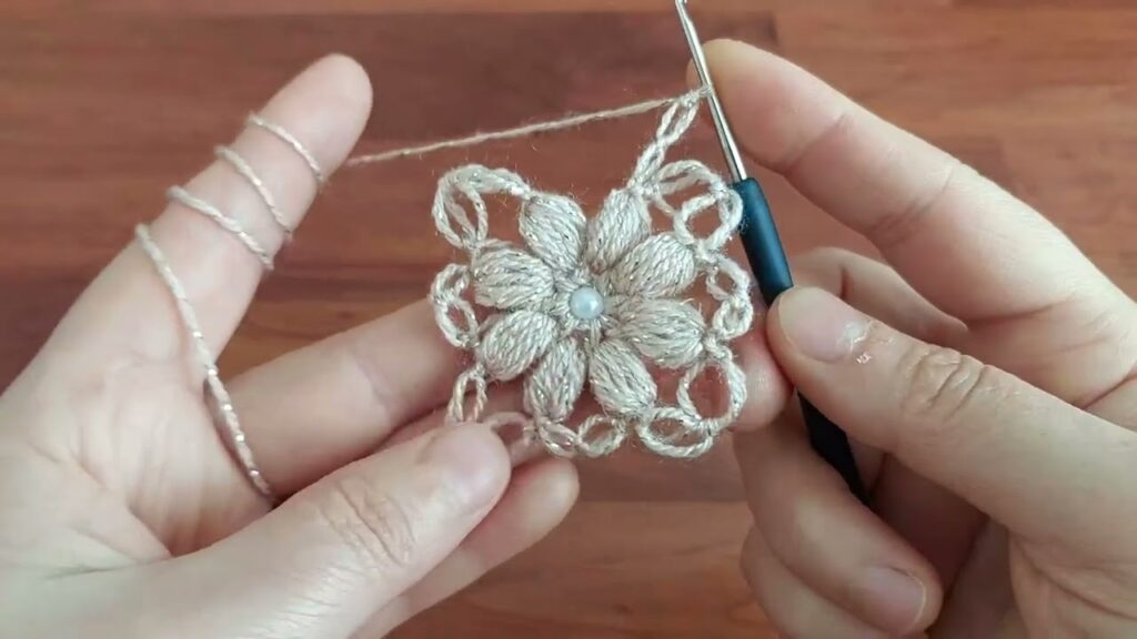 Flower! Great Very Easy Crochet knit / supla / placemat / table decoration / home decor