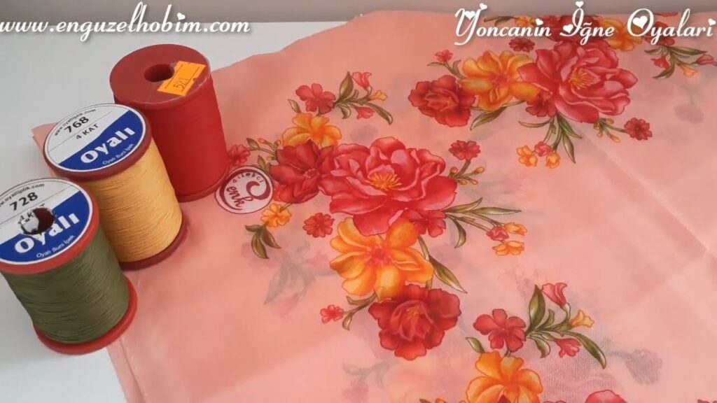 ŞAHANE RENKLERLE ÇİÇEKLİ YAZMAYA GÖSTERİŞLİ İĞNE OYASI😍 en yeni en güzel iğne oyası modeli