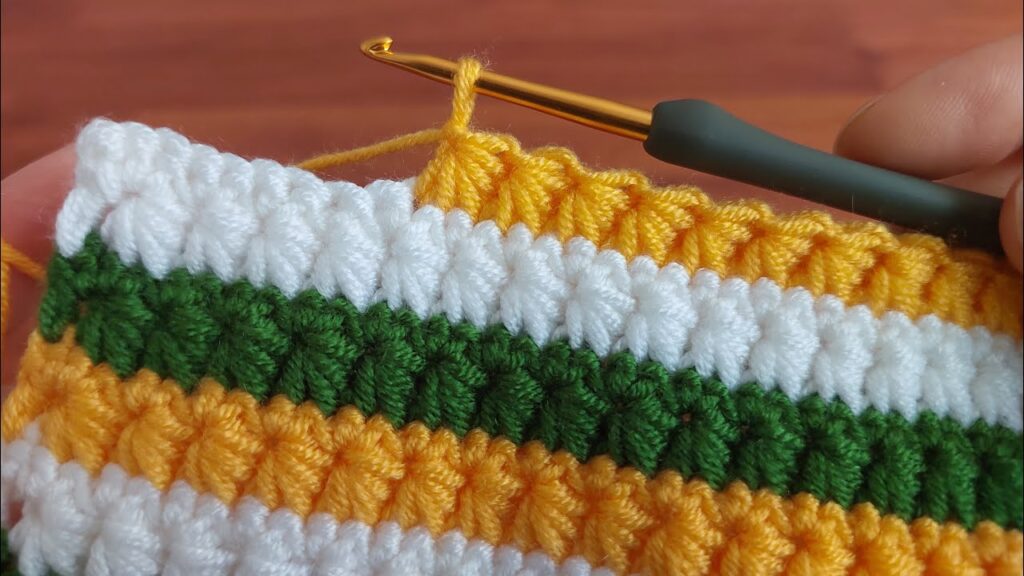 Wow 😍Easy Crochet Baby Blanket Pattern for Beginners Knitting Tığ işi bebek battaniyesi örgü model