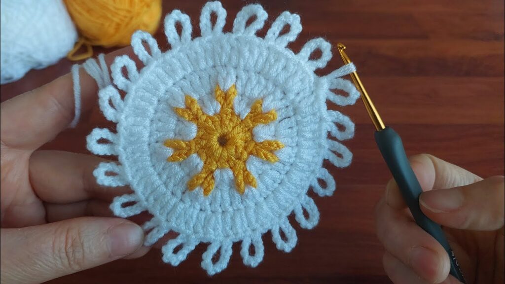Wow 🥰SUPER EASY VERY useful crochet beautiful motif crochet coaster ✔ supla bardak altlığı yapımı🥰