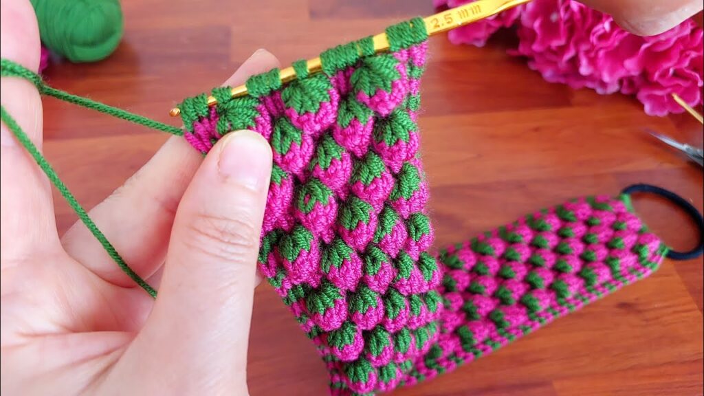 Wow!🍓🍓Great! Sell as much as you can and earn money. Crochet Gorgeous Strawberry Ivy Knitting