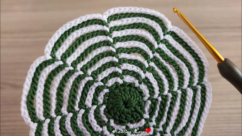 Super Easy Crochet Coaster Tutorial ✔ How to Make a Stylish Crochet Coaster✔ Tığ işi Supla
