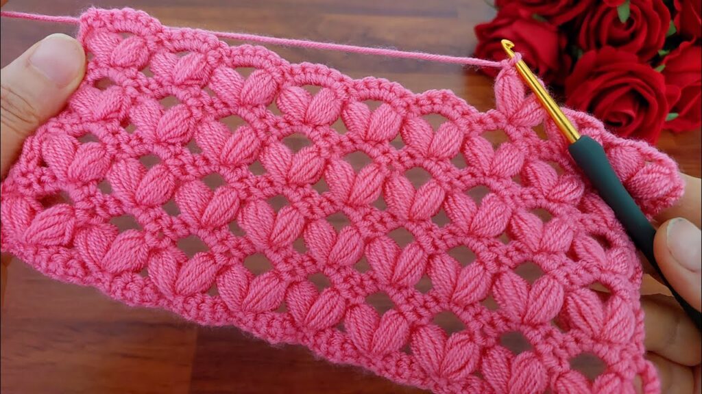 Wow!😇Beautiful and Easy. how to make eye catching crochet pattern ✔Süper fikir göz alıcı tığ işi