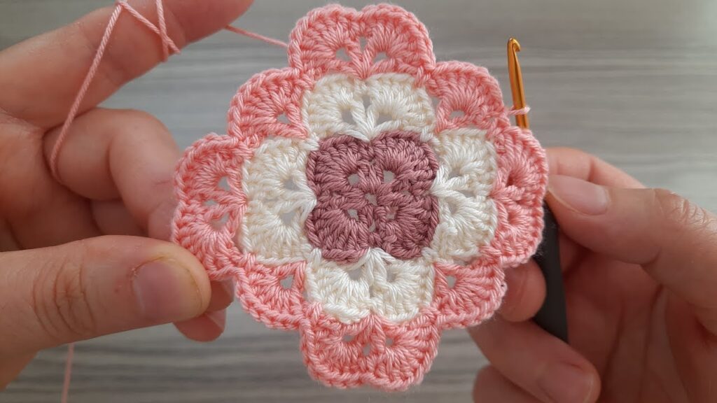 Wow! Very Beautiful and Easy🥰Decorative Crochet Coffee Coaster ✔ Flower Crochet Lace Model Tutorial