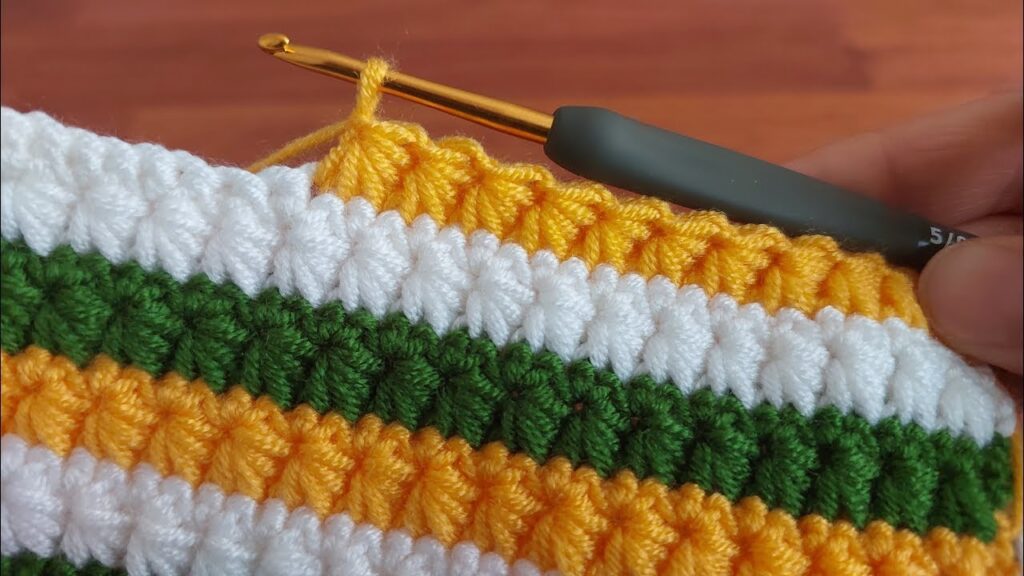 Crochet Baby Blanket Pattern for Beginners Knitting Tığ işi bebek battaniyesi örgü model #crochet