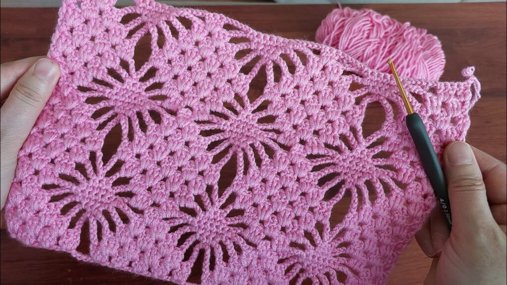 WOW WHAT A PERFECT CROCHET STITCH BABY BLANKET- Knitting Love