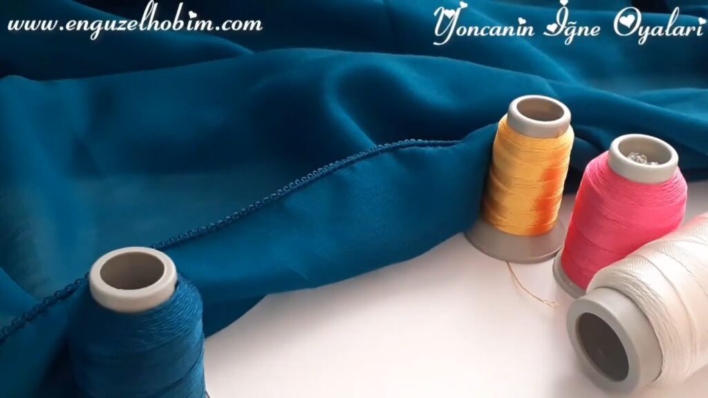 ÇİÇEK BAHÇESİ GÖSTERİŞLİ İĞNE OYASI MODELİ