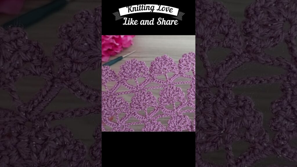 Woow! 1 min. Do you want to make an Easy Crochet pattern? #short #shorts #crochet #knittinglove