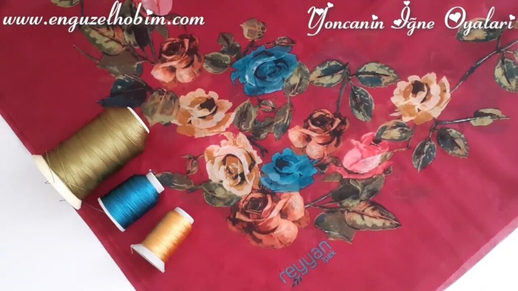 KOMŞULAR HAYRAN KALACAK 😍 YENİ GELİN NERGİS ÇİÇEĞİ İĞNE OYASI MODELİ #iğneoyası
