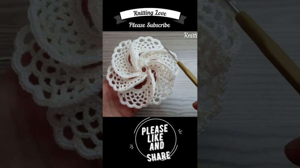 How to Make an Easy Crochet Pattern in 1 Minute? – Short video #short #shorts #crochet #knittinglove