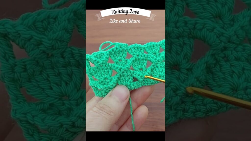 WOW! How to Crochet in Under 60 Seconds! Quick Tutorial | #CrochetShorts #ShortVideo #shorts