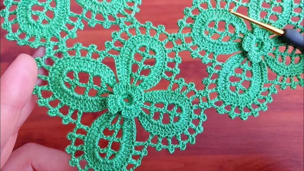 Wonderful Flower Crochet Lace Model Tutorial for Beginners | Step-by-Step Online Knitting Lesson 💐