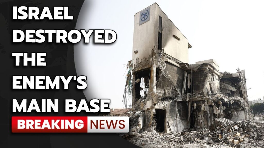 ISRAEL HAS LAUNCHED AN ALL OUT ATTACK! RAID ON THE ENEMY STRONGHOLD! THE TUNNEL COLLAPSED