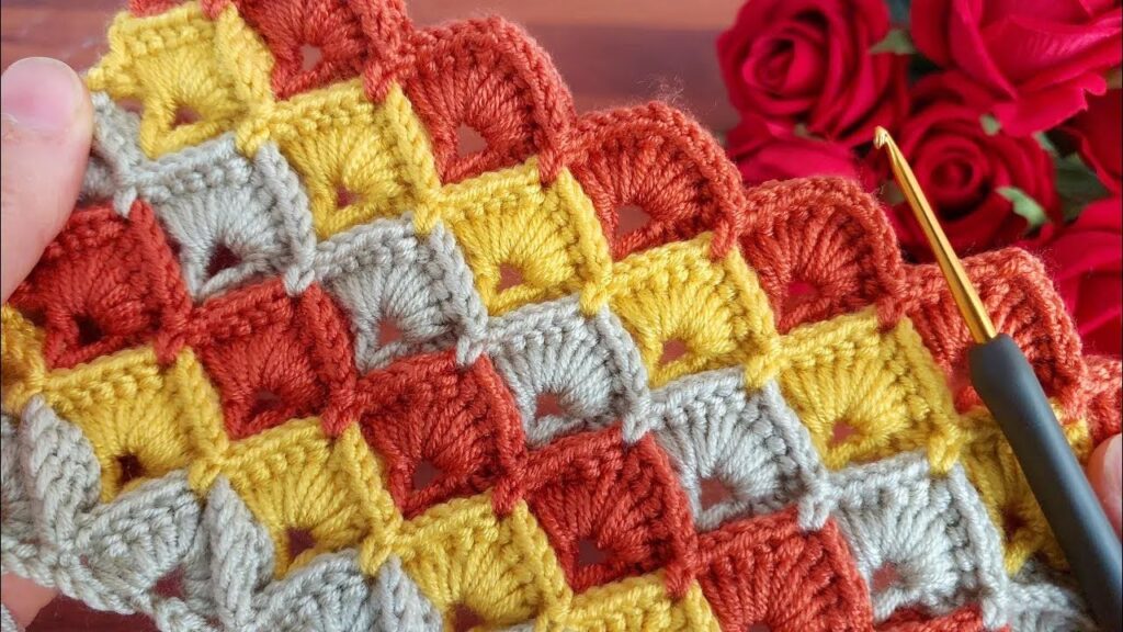 Effortless Elegance: A Beautiful 3D Crochet Blanket Tutorial Perfect for Beginners