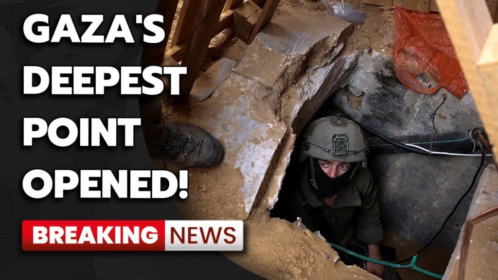 THE ISRAELI ARMY IS ENTERING TUNNELS IN SOUTHERN GAZA! ISRAEL HAS SURROUNDED THAT POINT! RAID