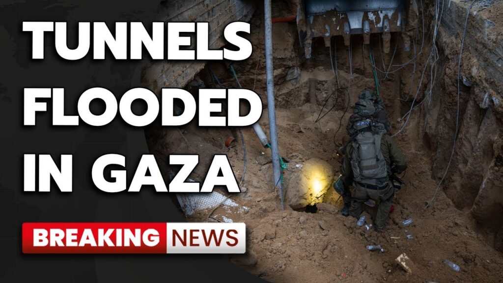 GAZA PLAN! ISRAEL’S GREAT TUNNEL OPERATION! THE ISRAELI ARMY IS FLOODING THE TUNNELS! ISRAEL WAR