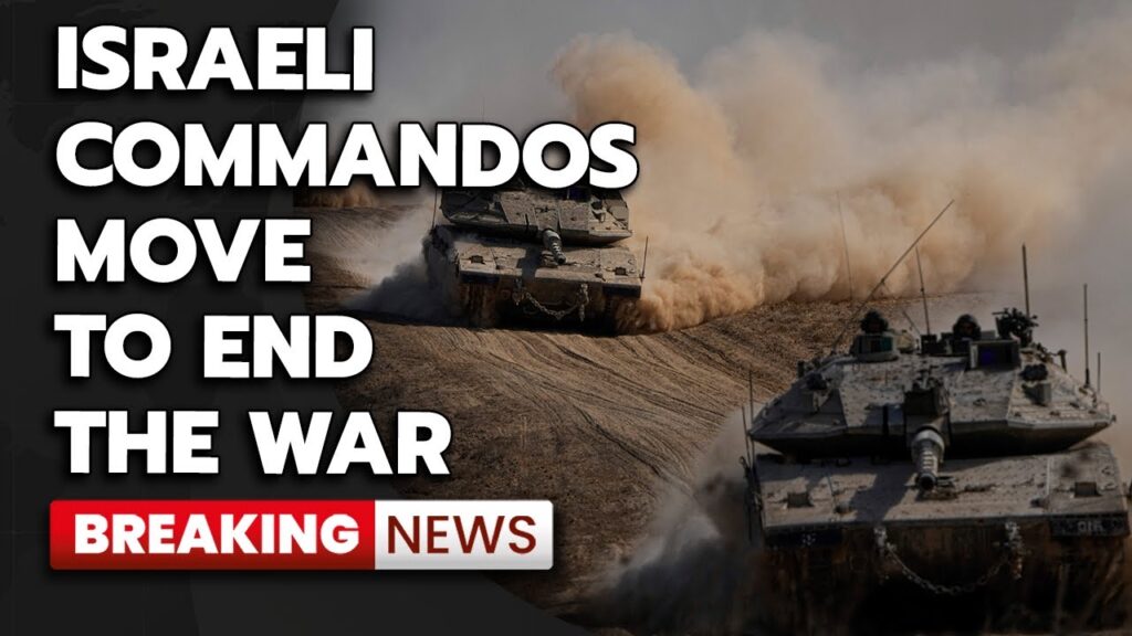 THE FINAL BATTLE IN GAZA! ISRAELI TANKS PURSUE ENEMY CONVOY! ISRAELI COMMANDOS MAY END THE WAR!