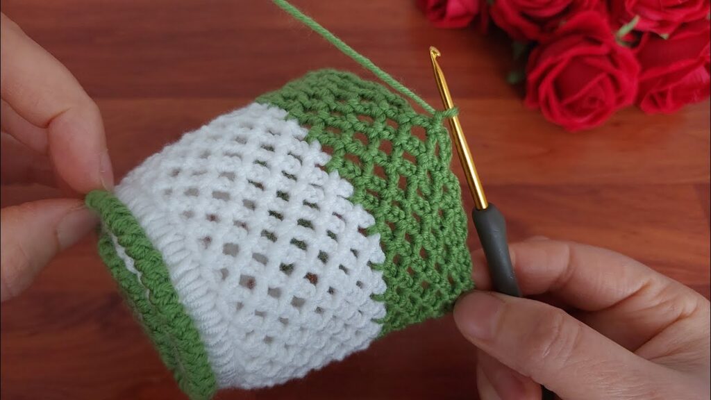 🌹 3D⚡WOW SUPERB BEAUTIFUL🥰 MUY BONİTO Super easy very useful crochet decorative basket making