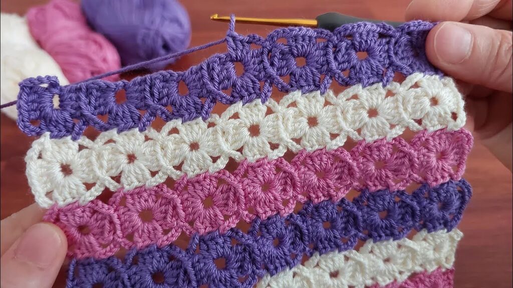 For Beginners Perfect Crochet Baby Blanket Pattern – Knitting with Video Tutorial