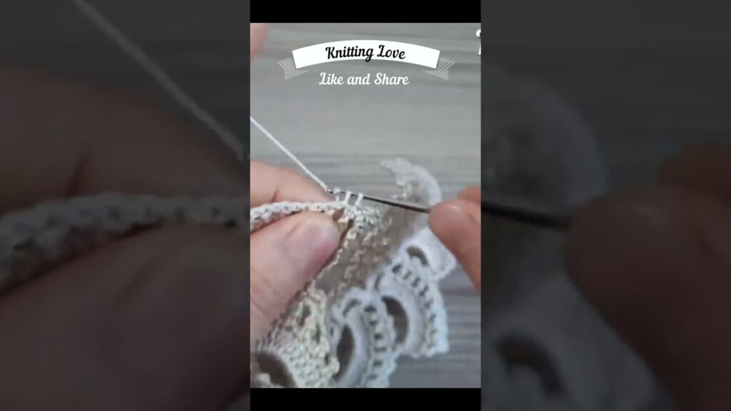 Would you like to watch the incredible 3D crochet flower making in 60 seconds?