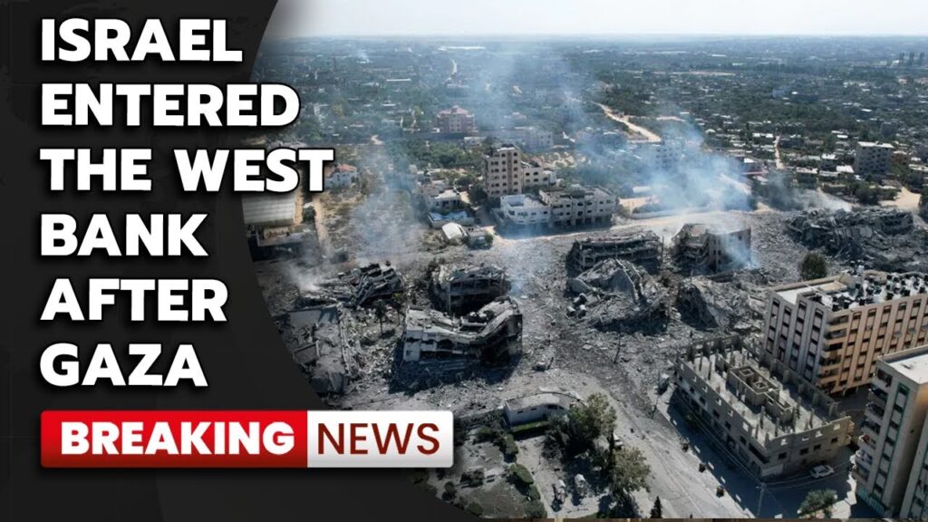 ISRAELI ARMY CAPTURED 2 IMPORTANT AREAS! IT’S ALL OVER IN GAZA! ISRAELI TANKS ENTERED THE WEST BANK