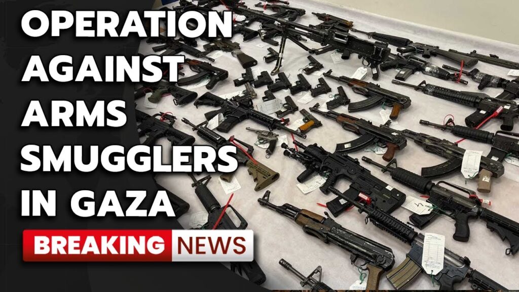 ISRAEL AT WAR! LAND OPERATION FROM ISRAEL TO NORTH GAZA! ENEMY WEAPONS CONFISCATED! ISRAEL GAZA