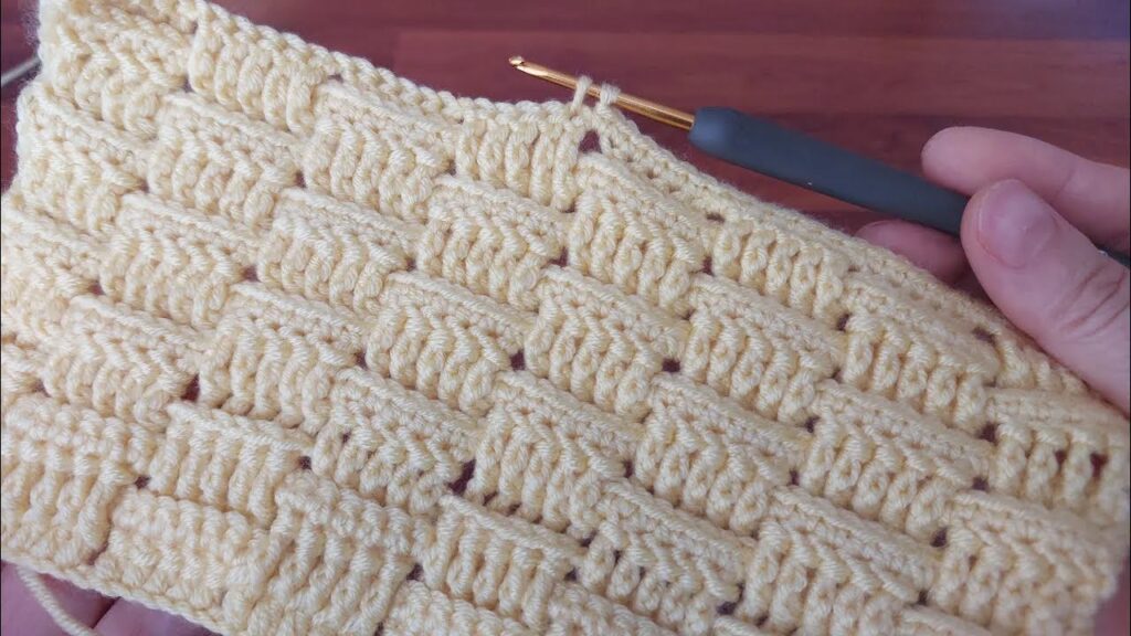 Crochet Magic for Beginners!👶Creating an Unbelievably Beautiful Stitch for a Delightful Baby Blanket