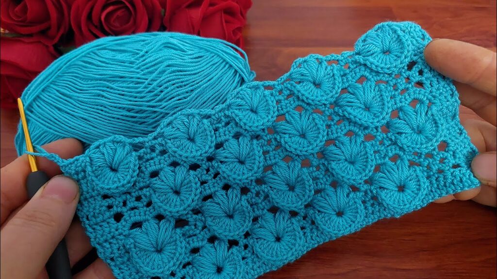 No one has ever knitted this crochet pattern this easily before. trend viral crochet stitch