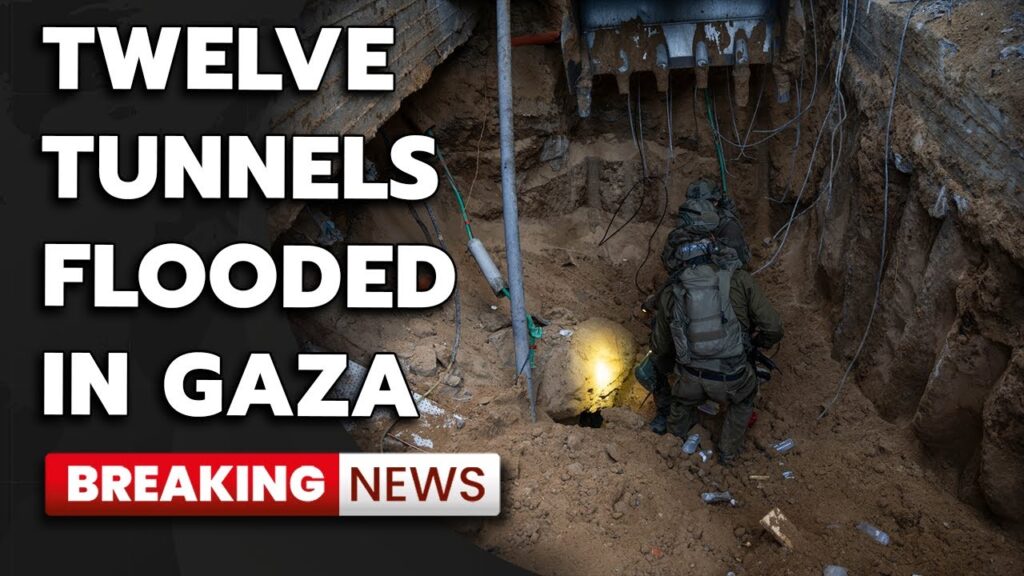 ISRAEL AT WAR! GAZA FLOODED! ISRAEL BLOWS UP THE ENEMY’S LONGEST TUNNEL! ISRAEL GAZA