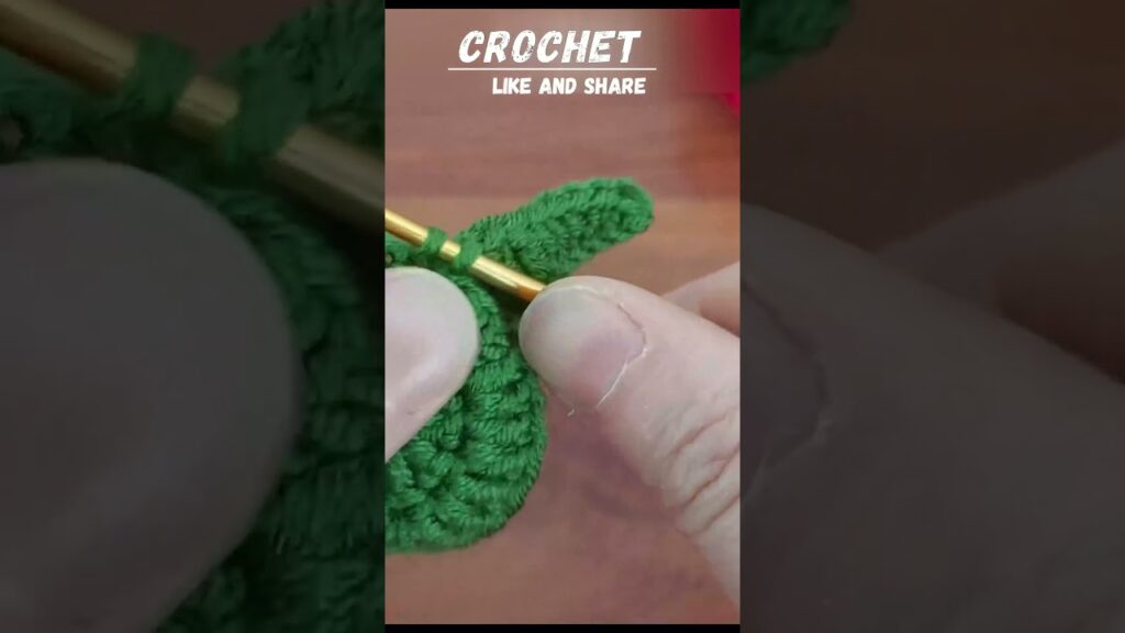 Crochet Rose in 1 Minute: Short and Sweet Tutorial! #easycrochet #shorts #short #shortvideo