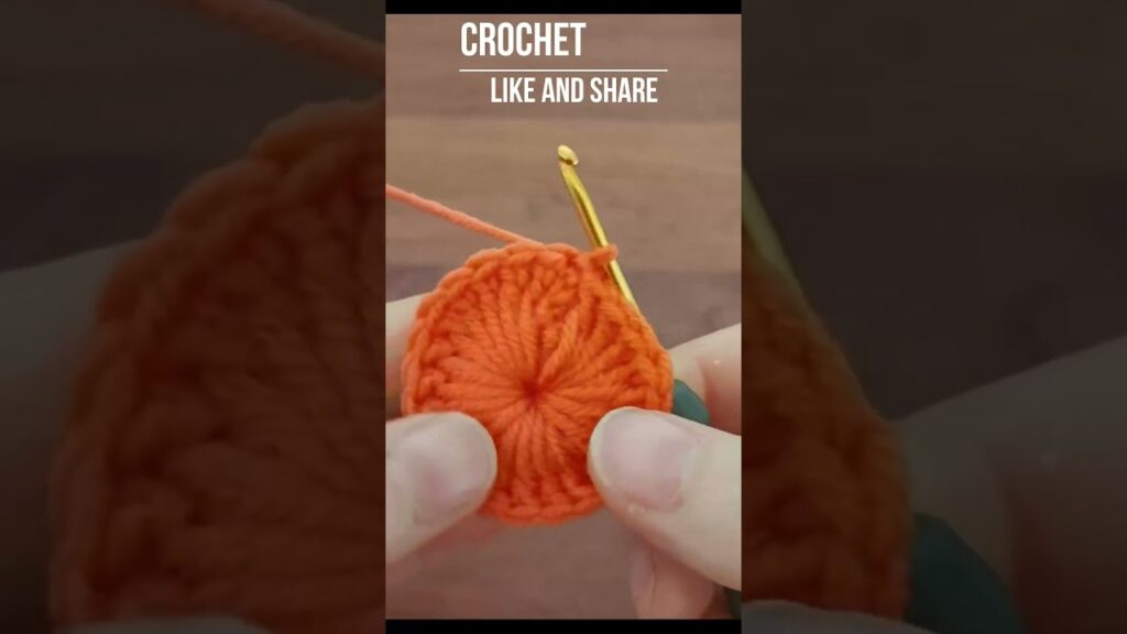 Fantastic Crochet Rose in 1 Minute: Short and Sweet Tutorial #easycrochet #shorts #short #shortvideo