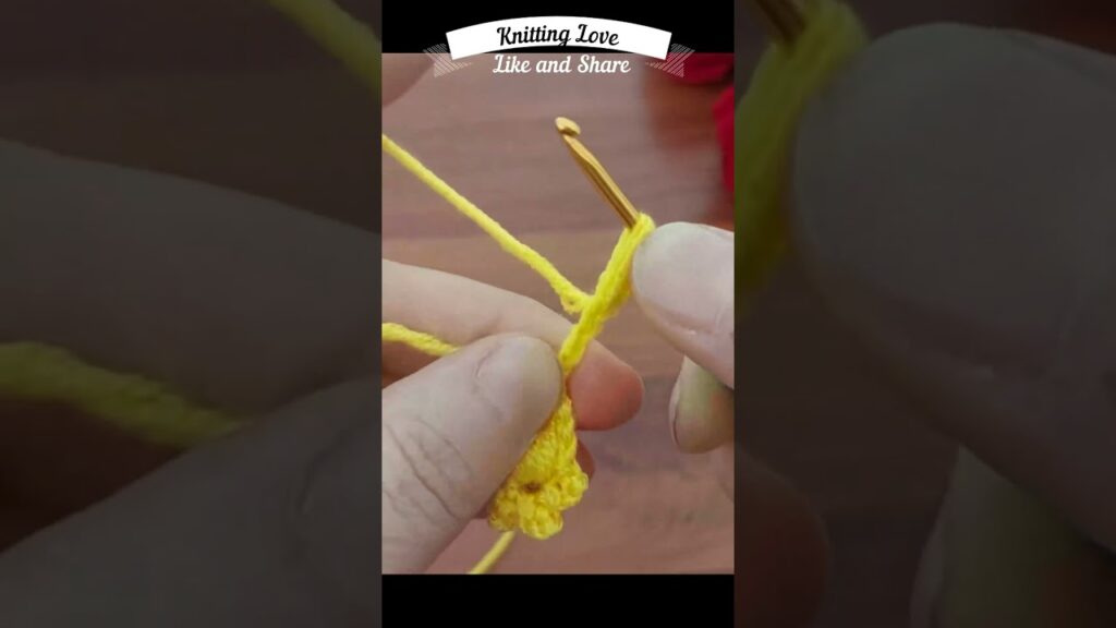 Watch Magnificent 3D Flower Making in 60 Seconds! #crochet #crochetforbeginners #shortvideo