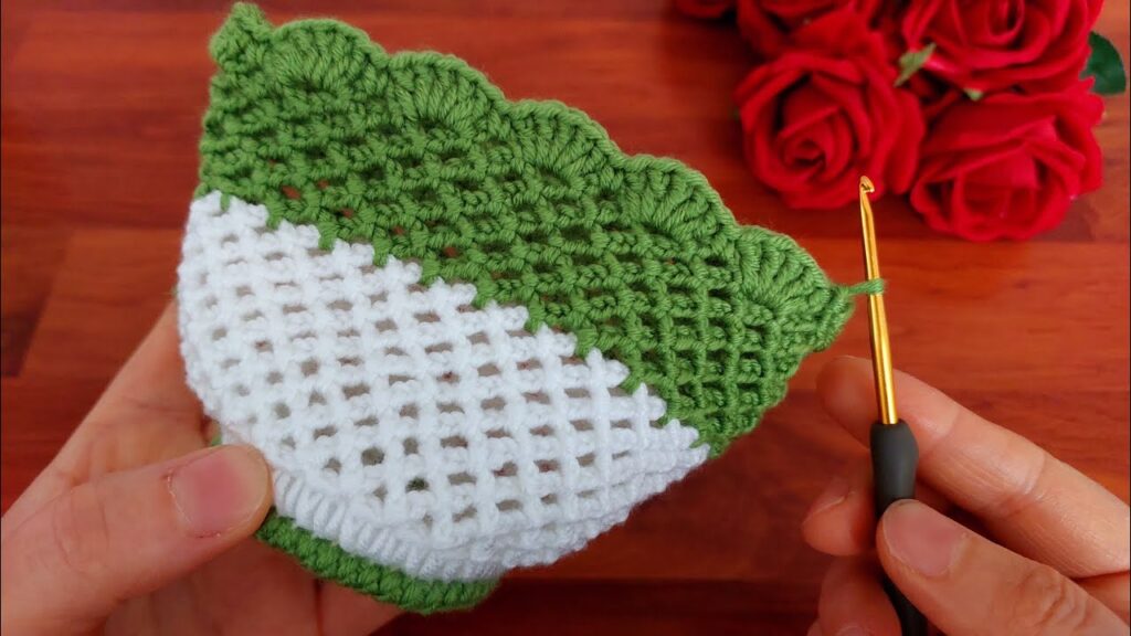 🌹3D Crochet Basket Tutorial: Easy and Beautiful Decorative Basket Making