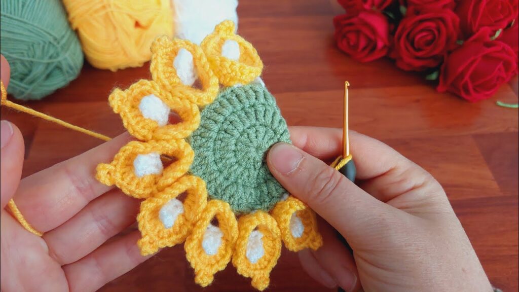 Wow! Charming and Simple 🥰 Tutorial for Crafting a Decorative 3D Crochet Coffee Coaster
