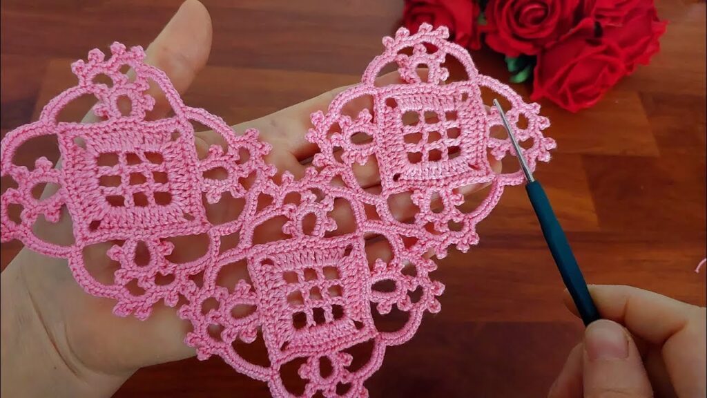 Wow!! Beautiful Square Flower Crochet Pattern | Beginner-Friendly Tunisian Crochet Tutorial