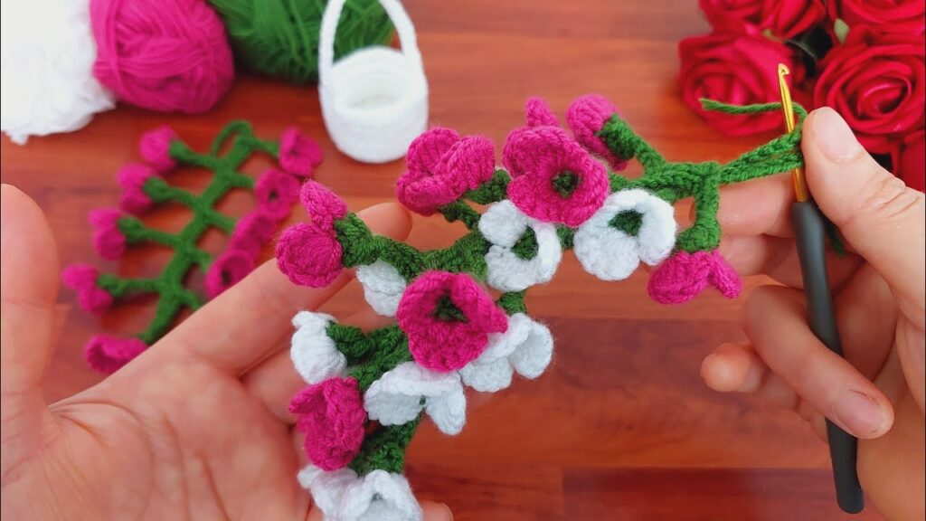 Eye-Catching Crochet Home Decor Tutorial🌿💫 Easy DIY Pots and Leaves Ornament for Beginners! #crochet