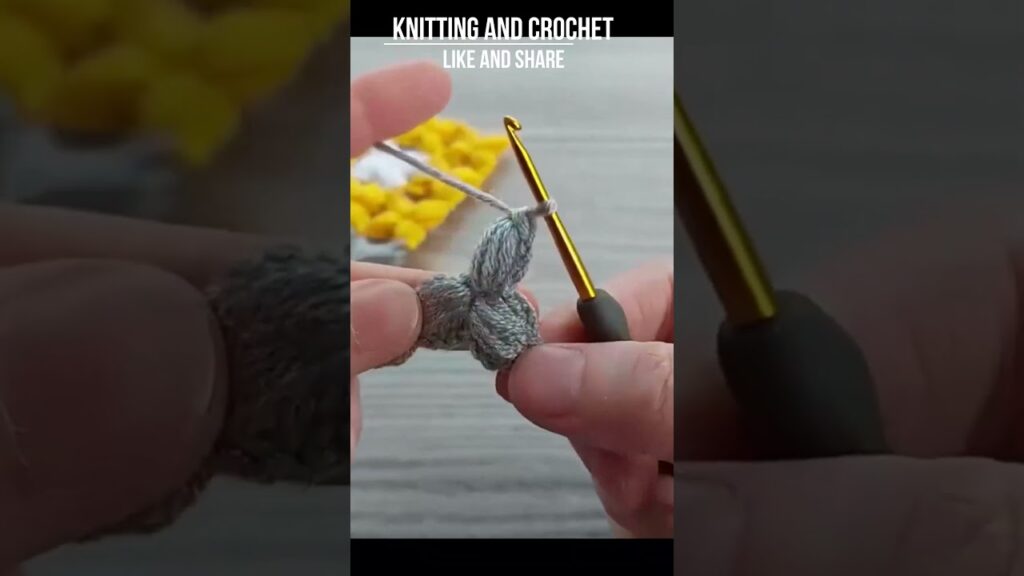 wow Quick & Easy 3D Crochet Flower Tutorial | DIY Floral Crafts” #crochet #3dcrochet