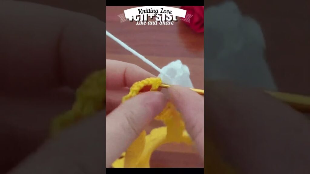 Wow! Surprise with Crocheted Flower Pattern! Handicraft Extravaganza in 60 Seconds! #crochet