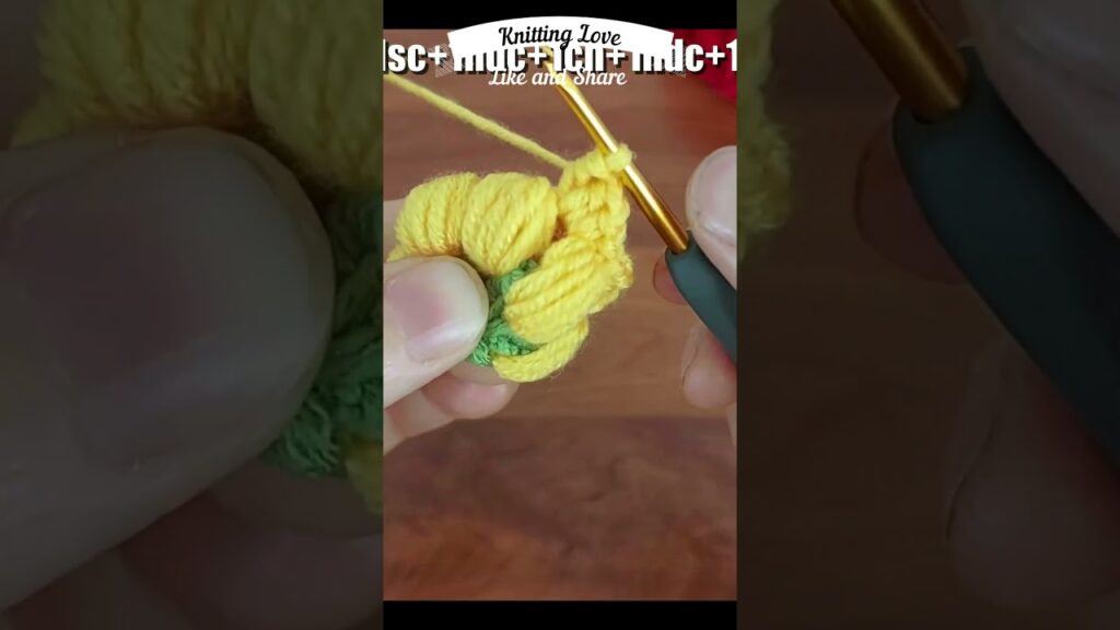 Wow! Wonderful with Crocheted Flower Pattern! Handicraft Extravaganza in 60 Seconds! #crochet