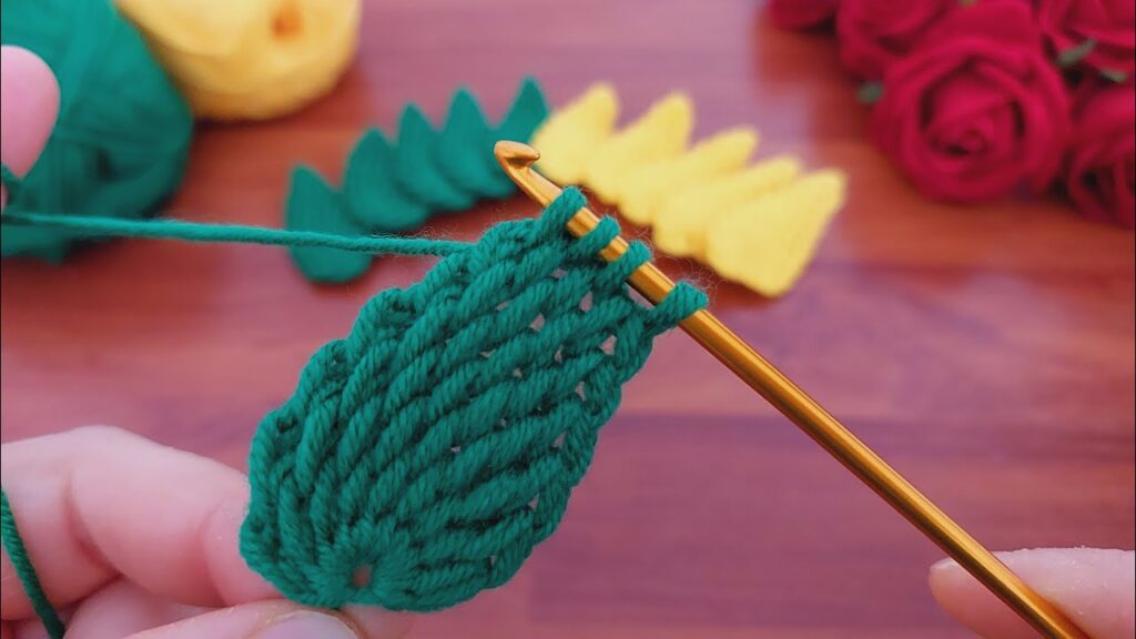 3D Crochet Flower Pattern 🌺 Very Easy Crochet Rose Flower Making for Beginners. You Should Do It Now